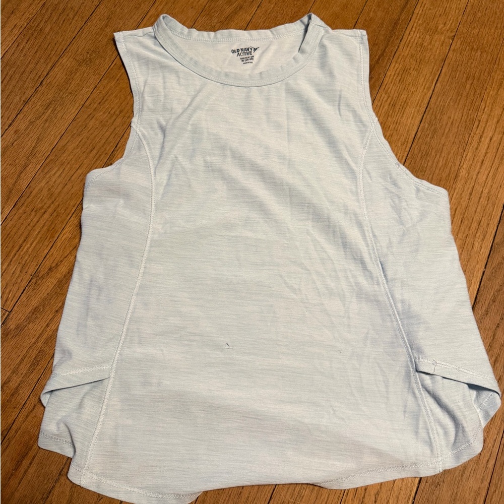 Old Navy Women's Soft Blue Tank Top